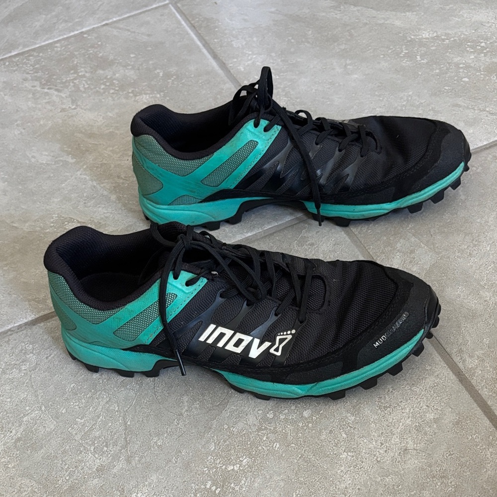 Inov-8 Mudclaw 300 Women’s Trail Running OCR Shoes Black Teal Size 10